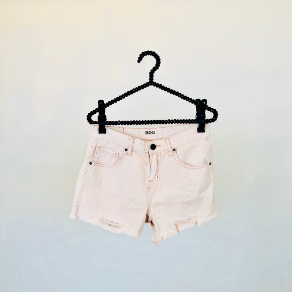 BDG Pants - BDG Mid Rise Freja vintage fit 26 pink